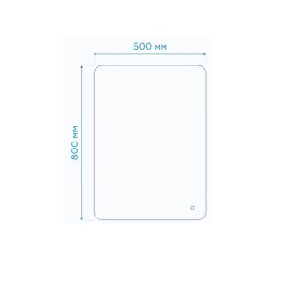 Зеркало Maretti Florenza FL146080P16EL 60x80 см